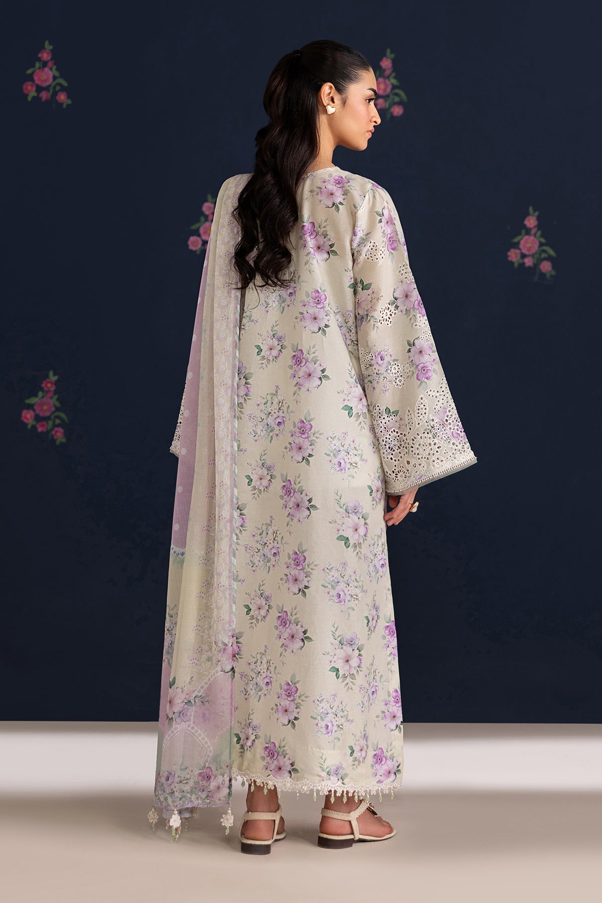EMBROIDERED LAWN SF-4470