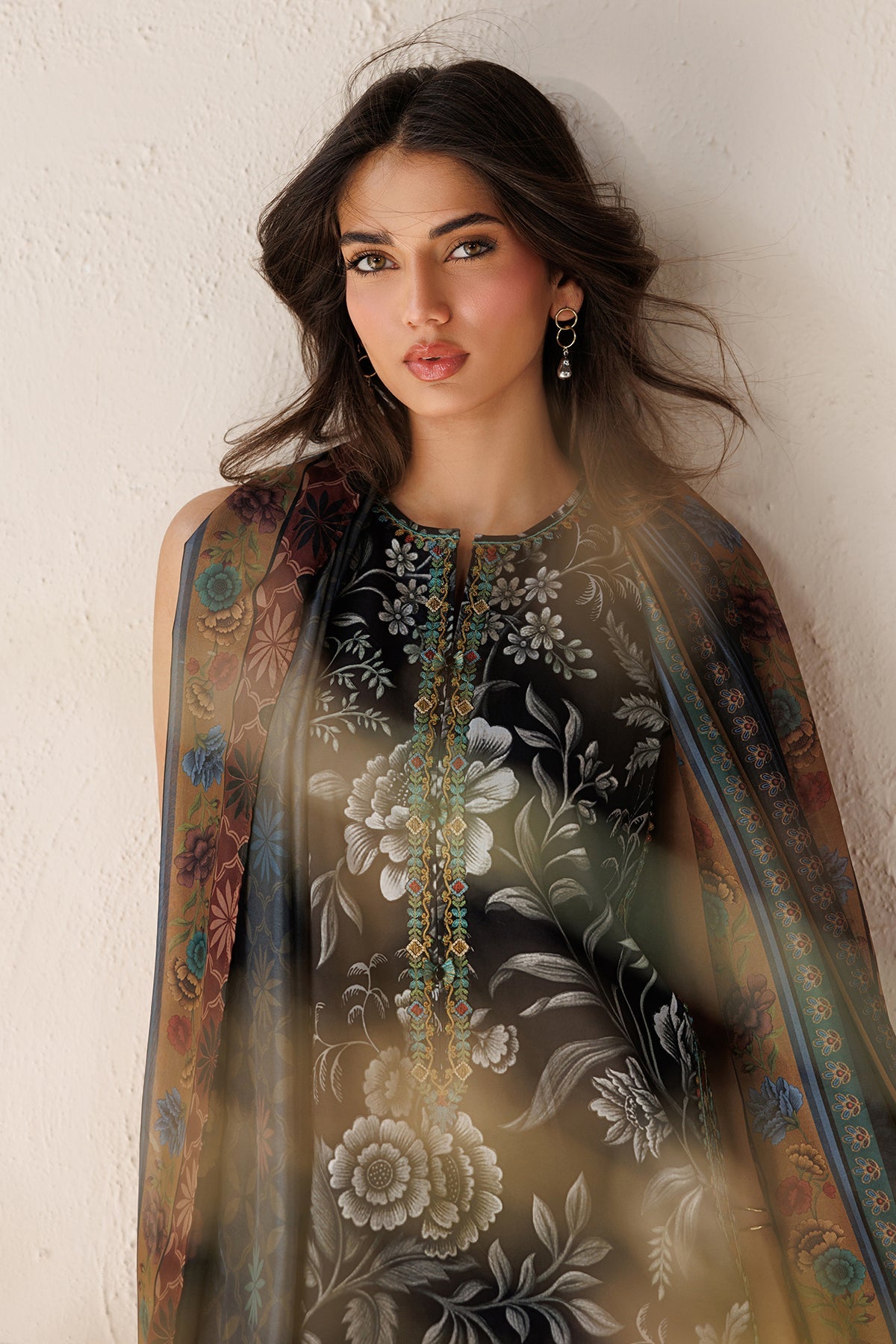 EMBROIDERED LAWN SF-4516