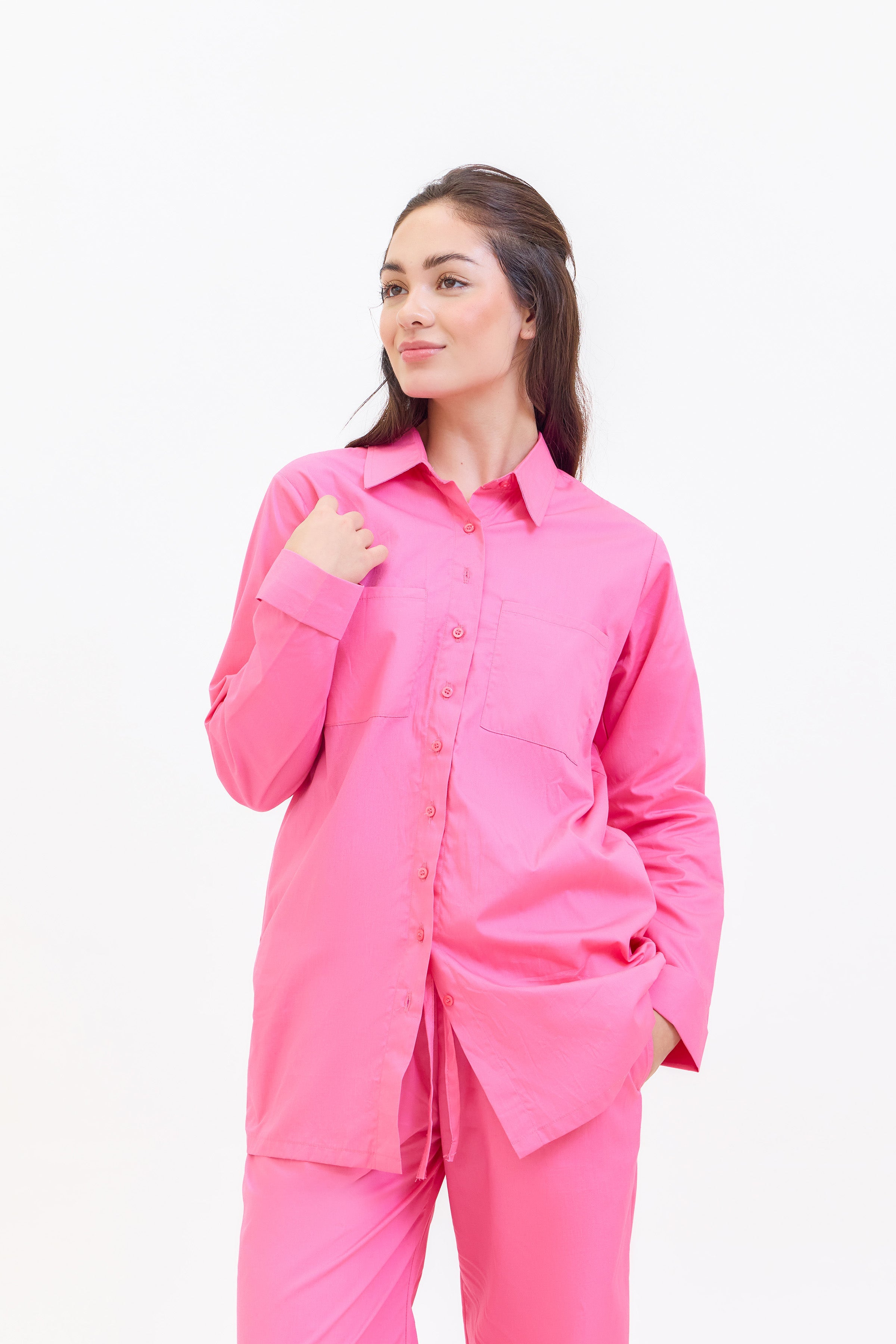 Jade Two Piece Pink Suit