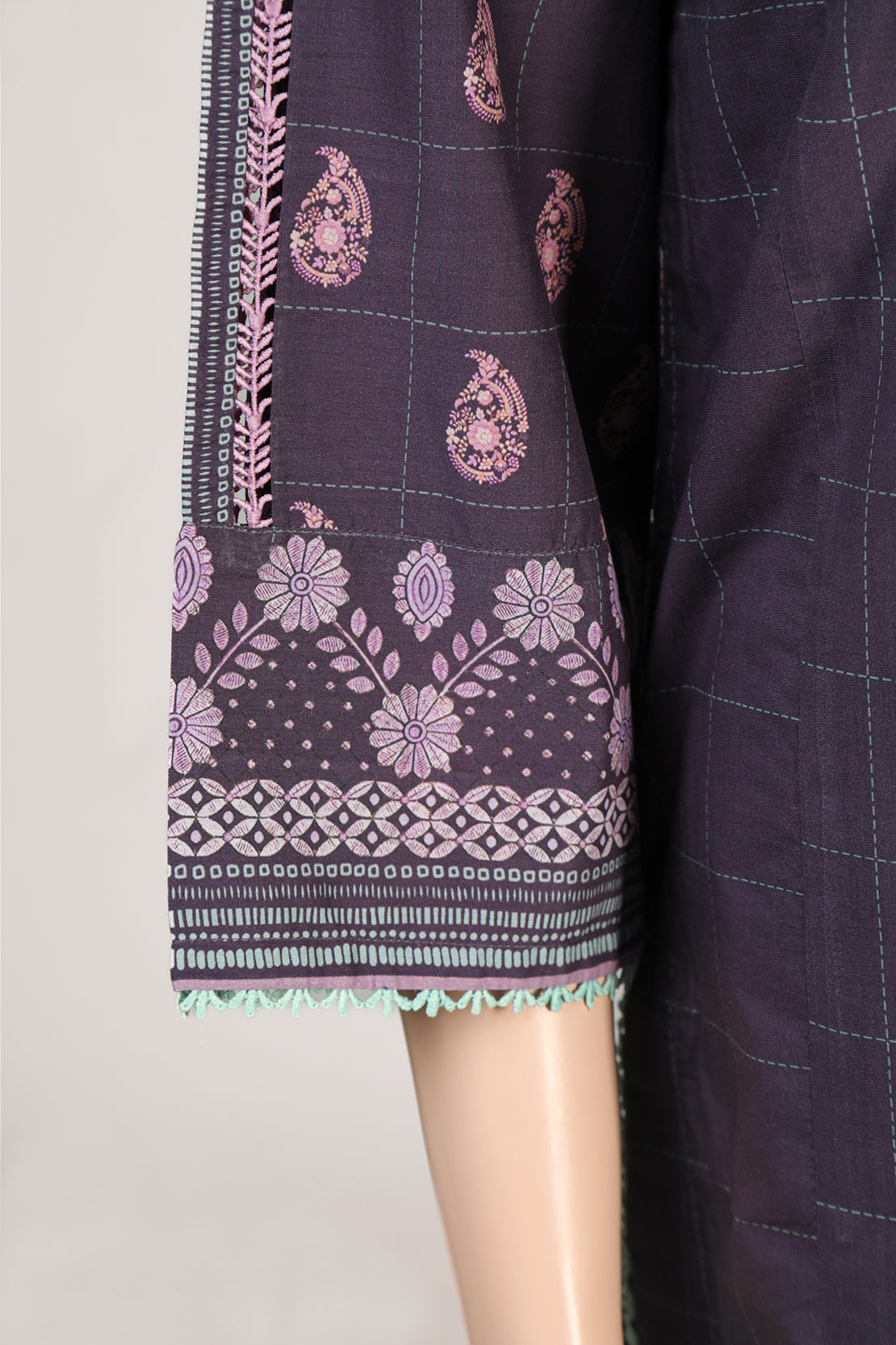 Unstitched Embroidered Cotton Filament Shirt60382