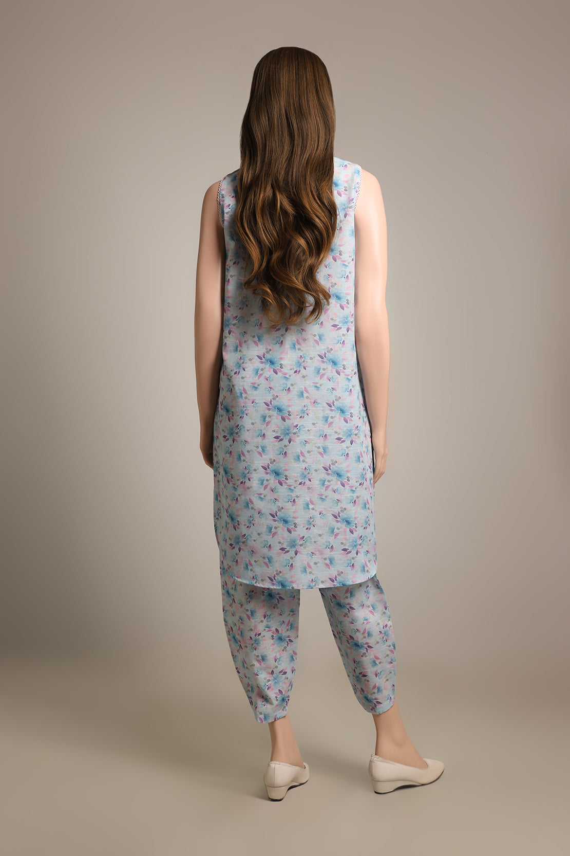 Unstitched Printed Khaddar 2 Piece (Shirt/Trouser)44817