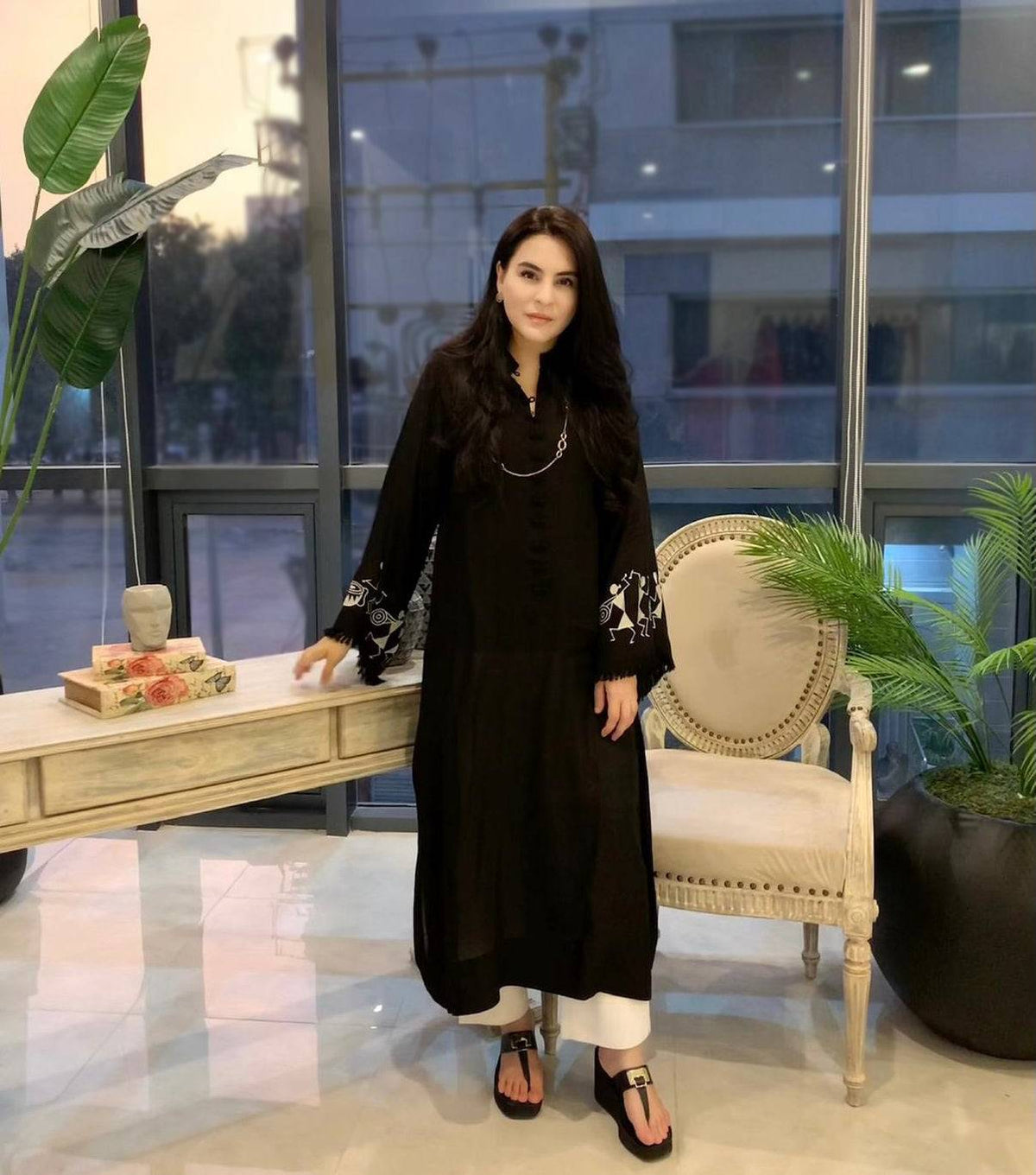 African Jacket - Black - Shesha Silk - Jacket