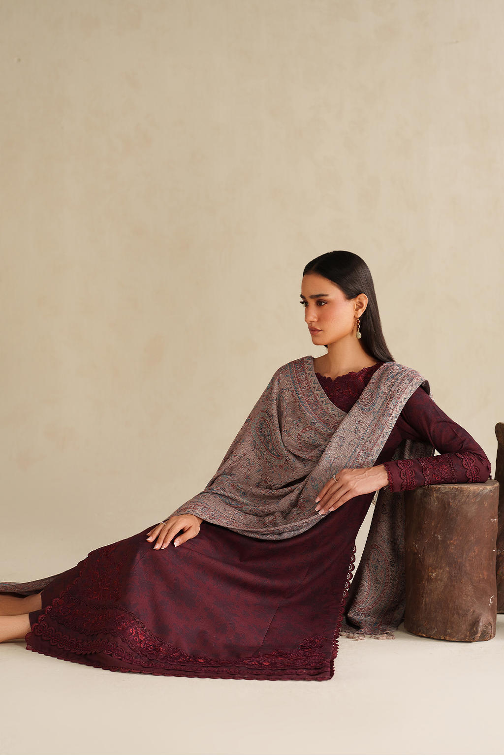 UE-590 Printed Khaddar
