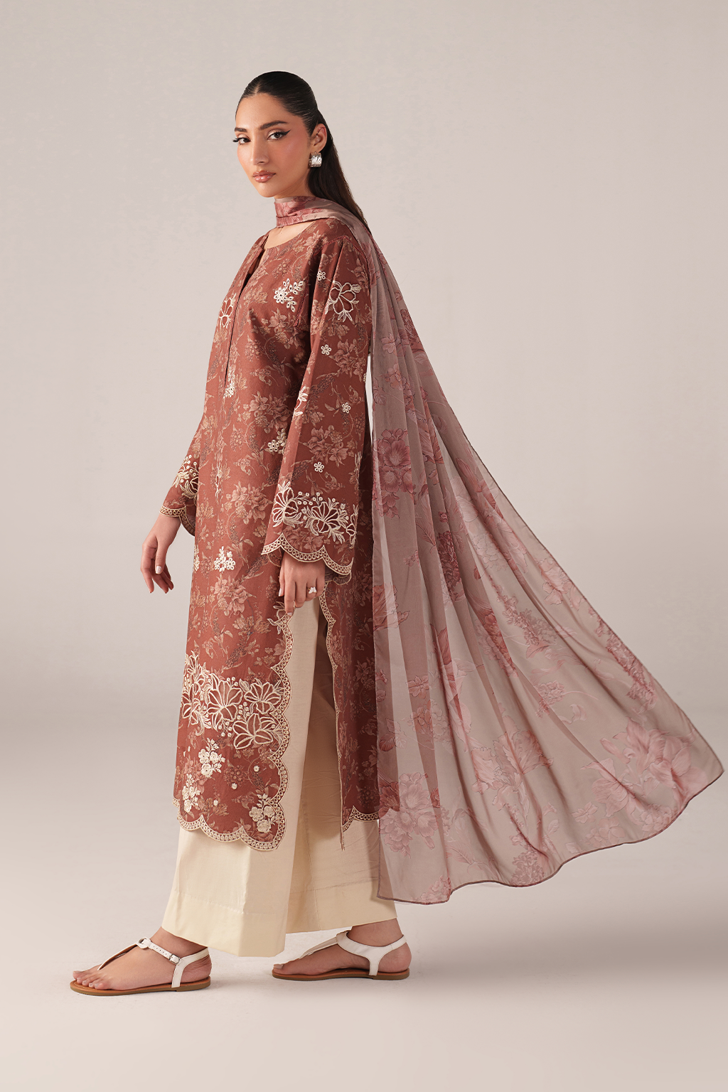 SS-02 Embroidered Lawn