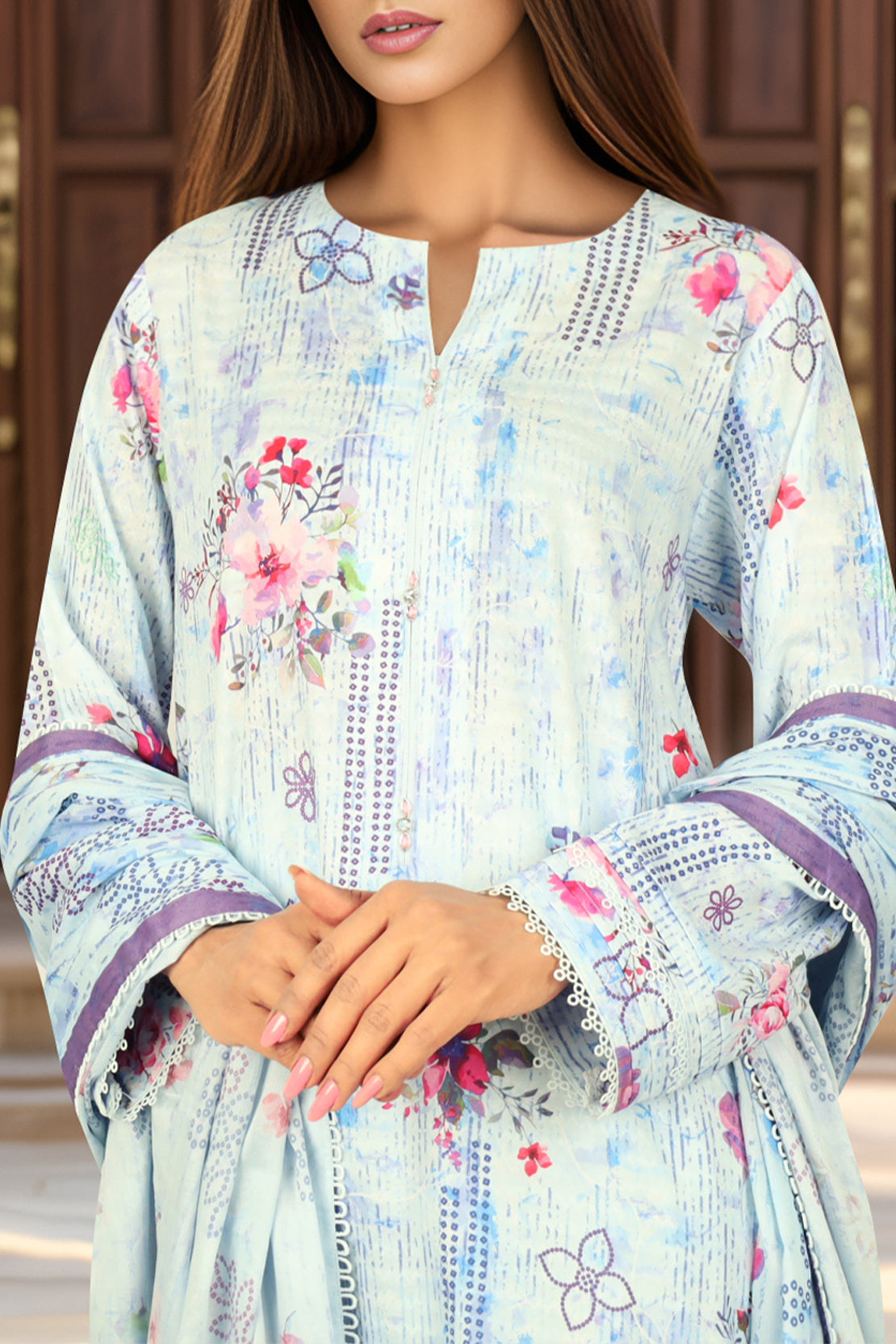 Unstitched Self Jacquard 3 Piece54020
