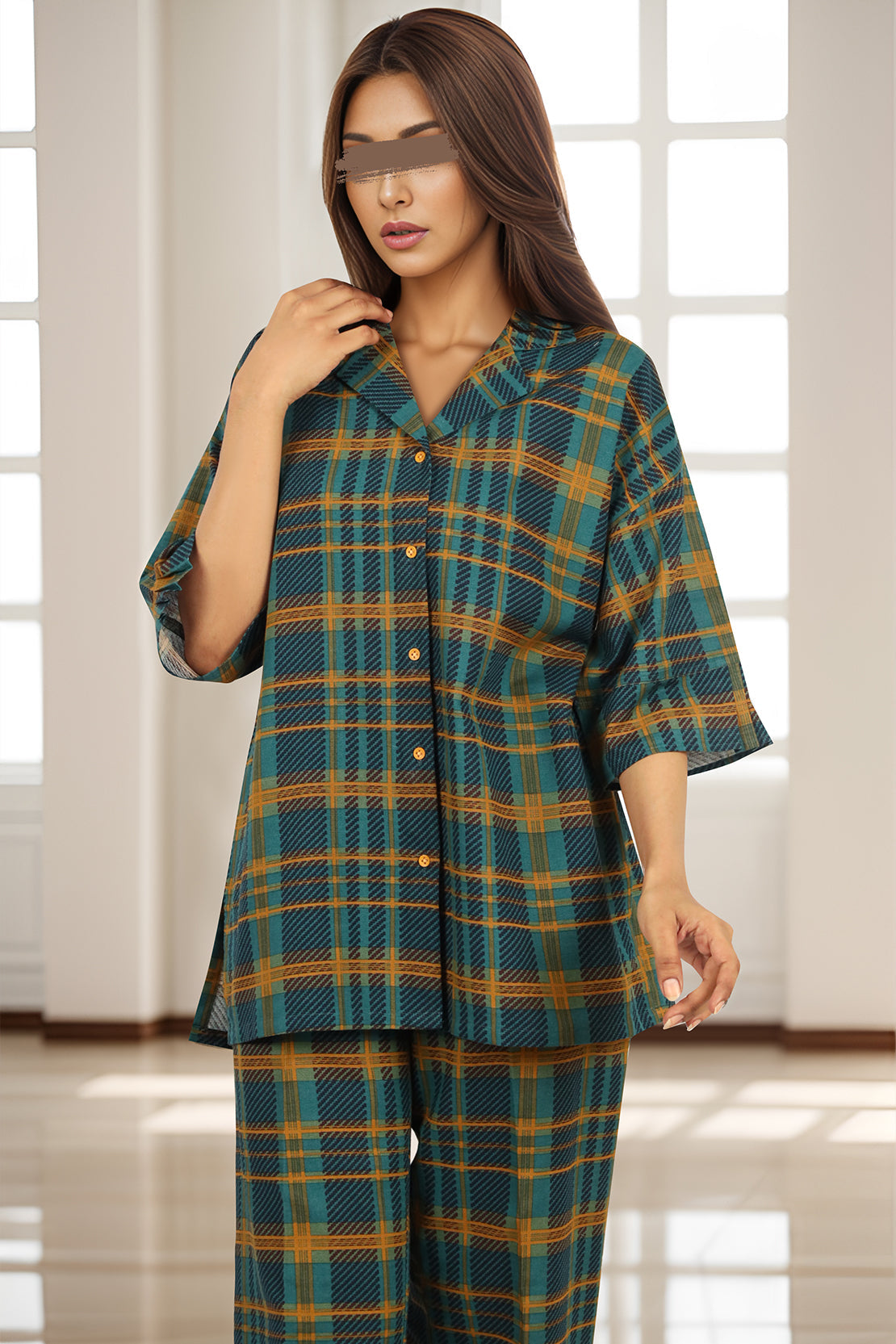 Unstitched Printed Cotton Khaddar 2 Piece (Shirt/Trouser)62721