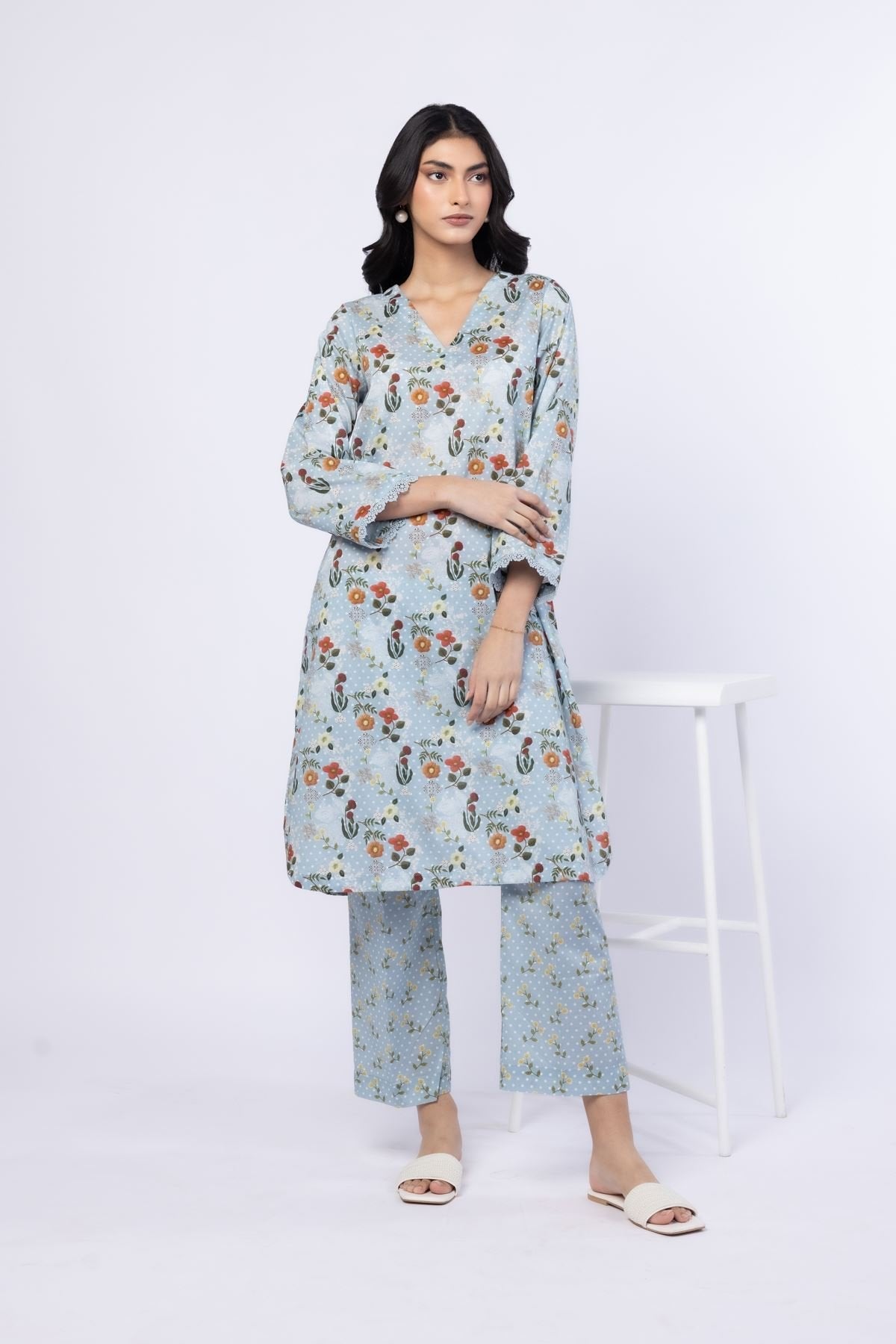 Printed | Cambric Kurta