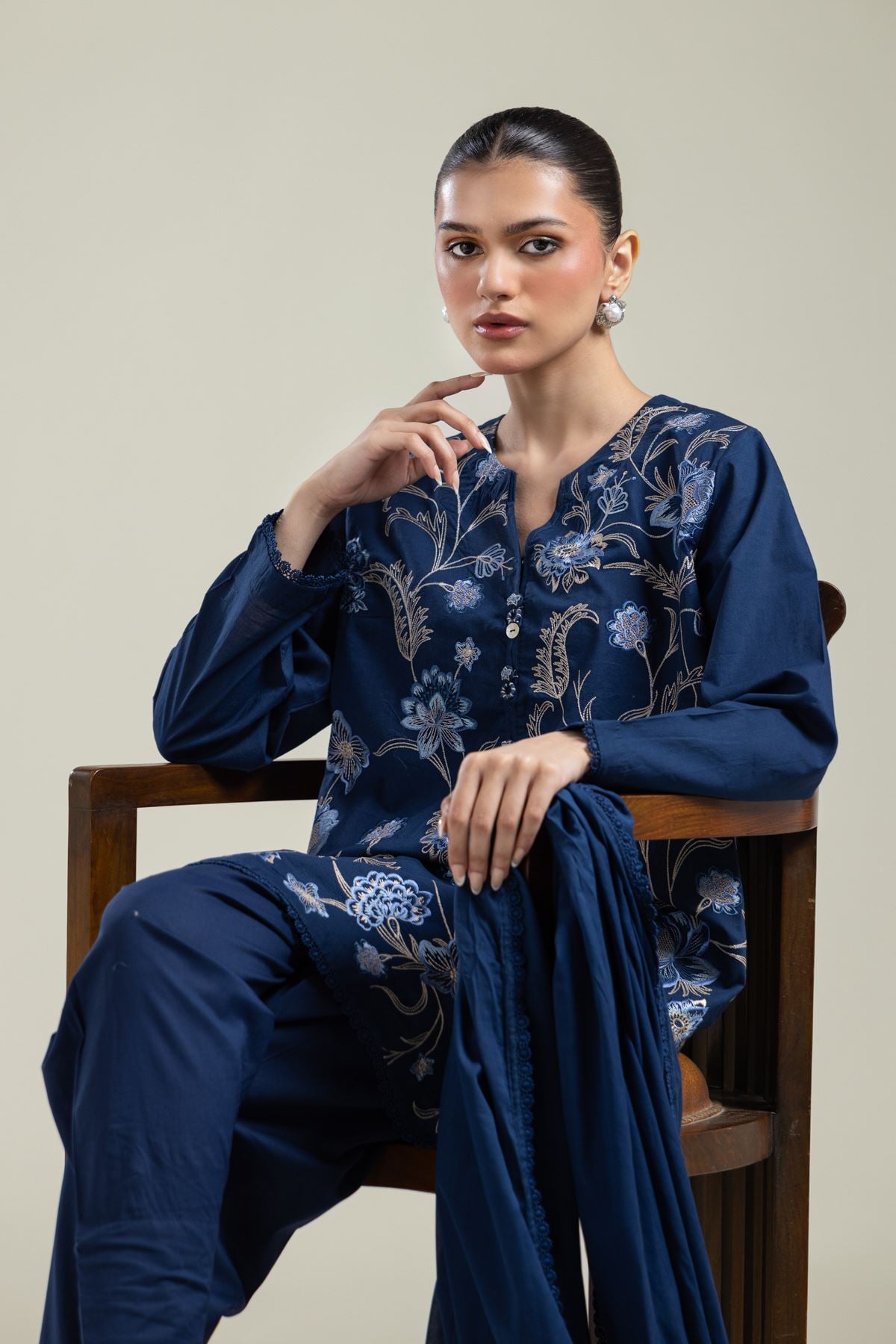 Short Cambric Kurta