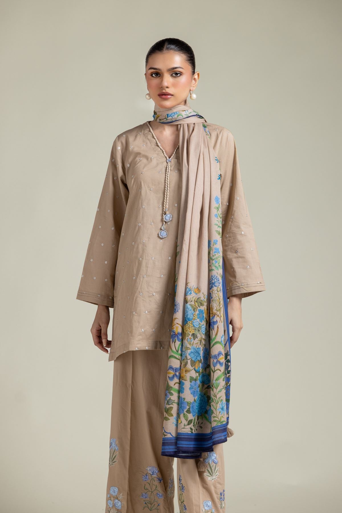 Short Cambric Kurta