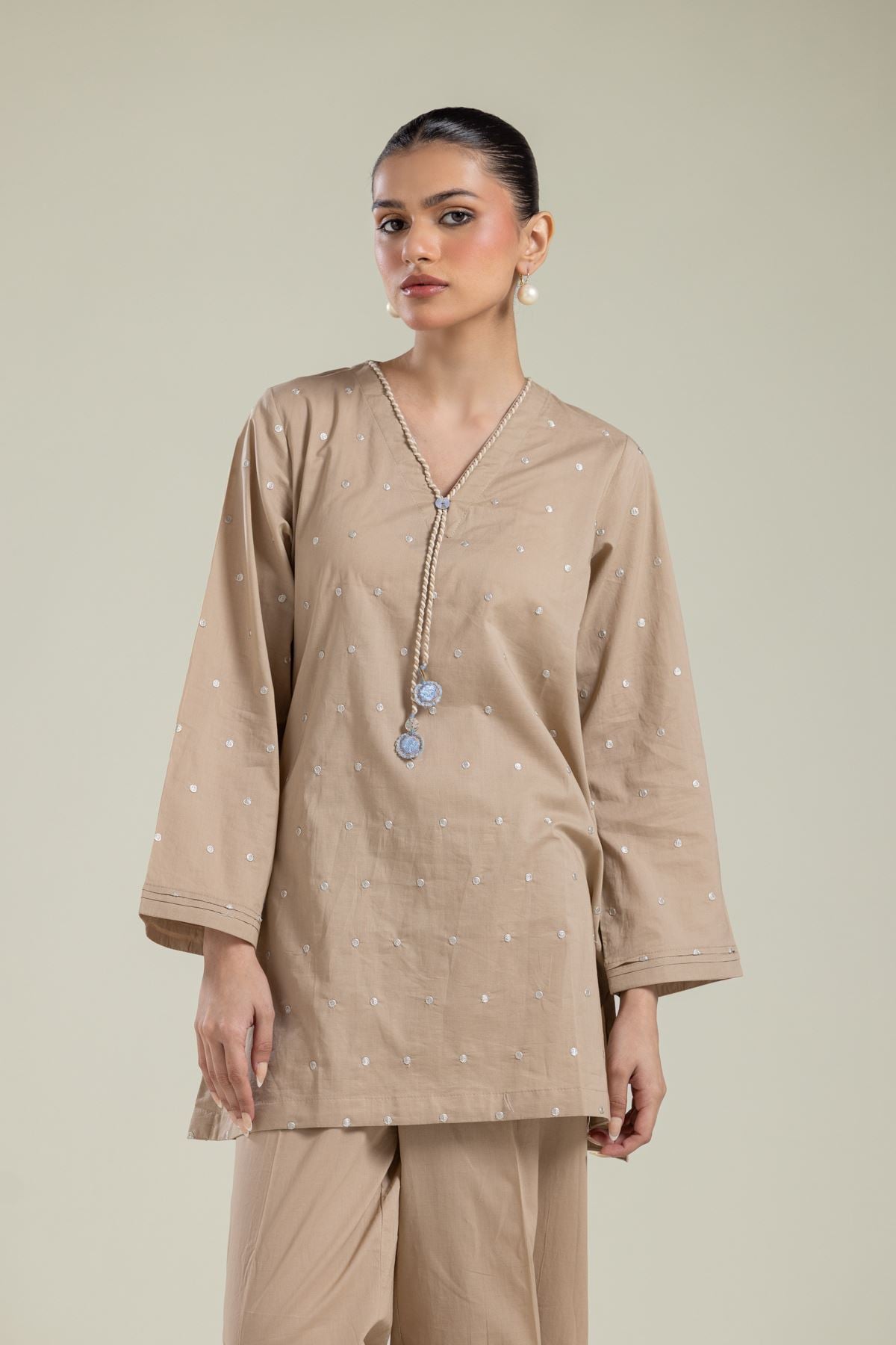 Short Cambric Kurta