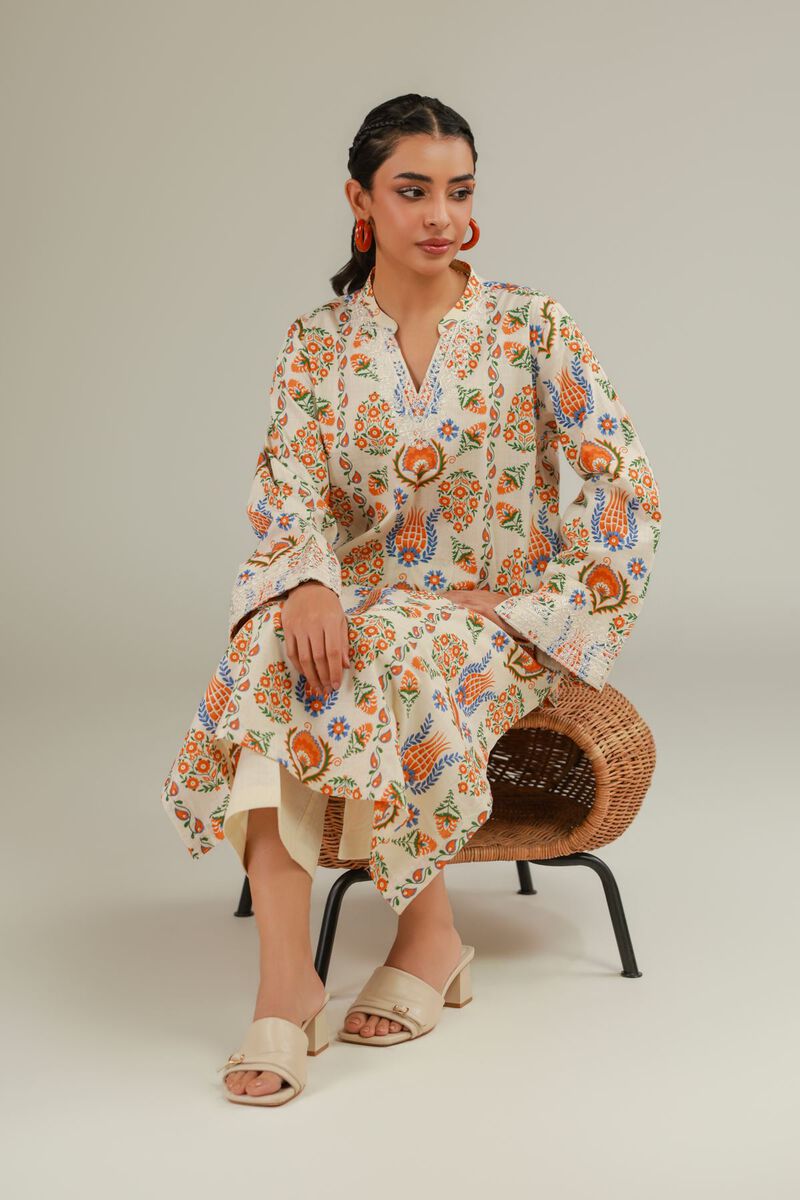 Cotton Lace Kurta