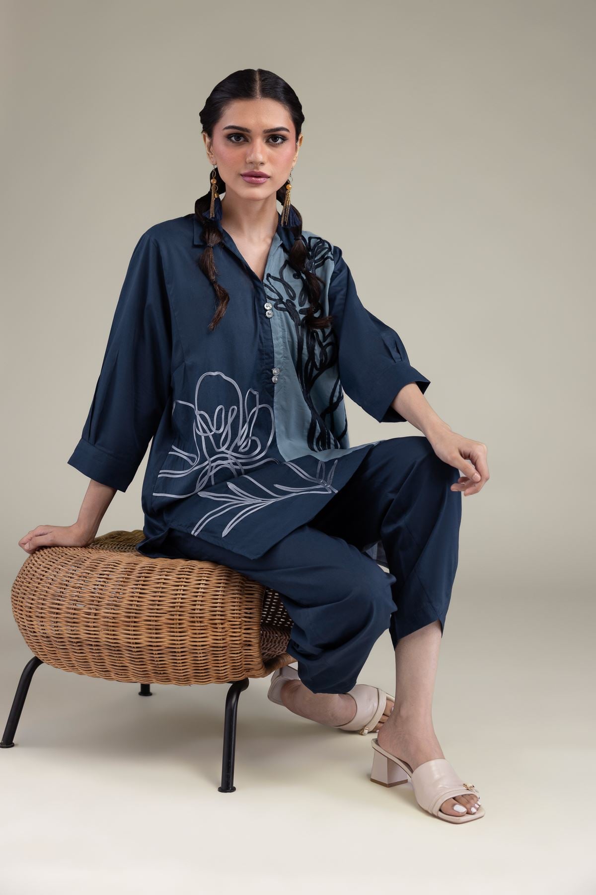 Short Cambric Kurta