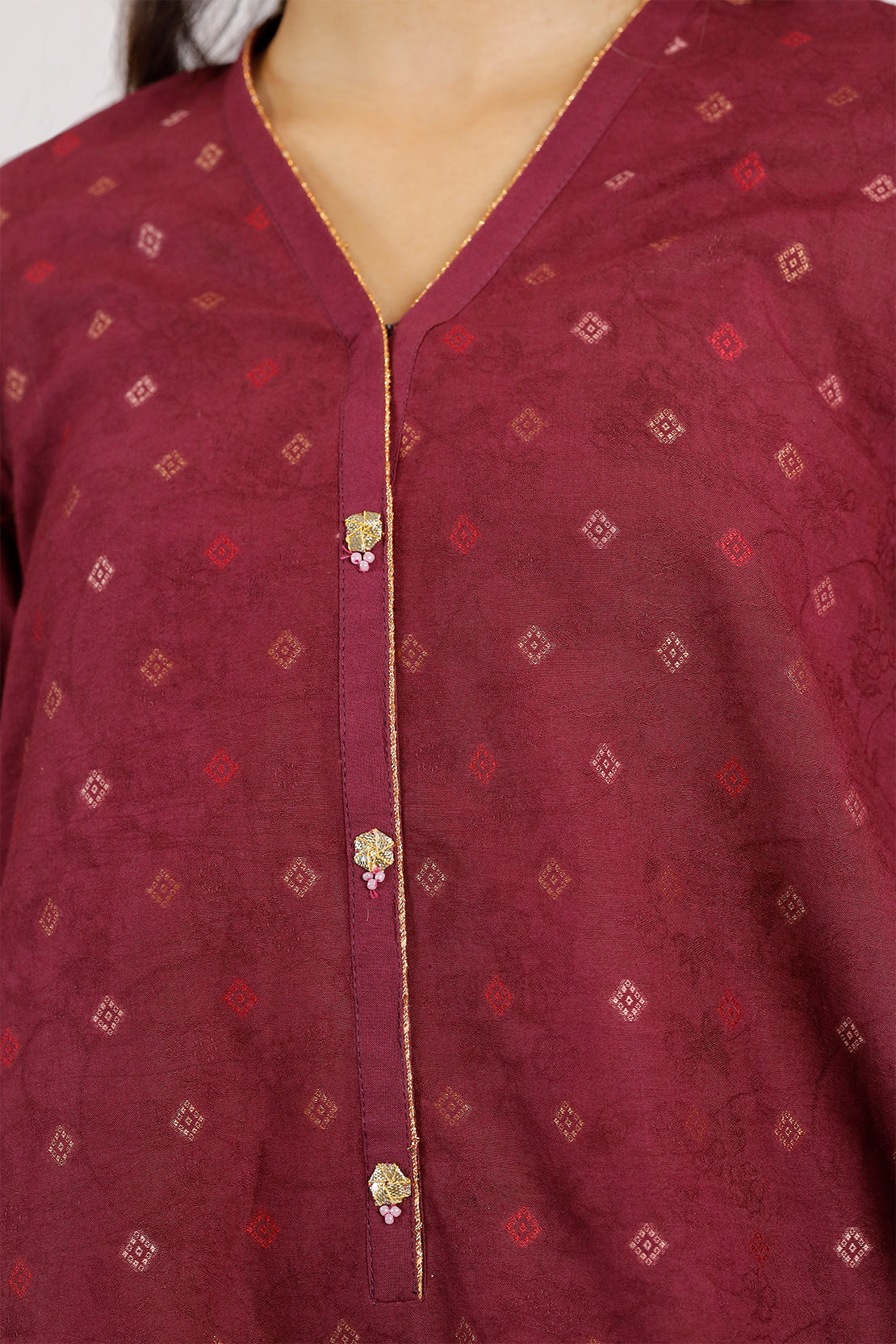 Unstitched Jacquard Cotton 3 Piece91644