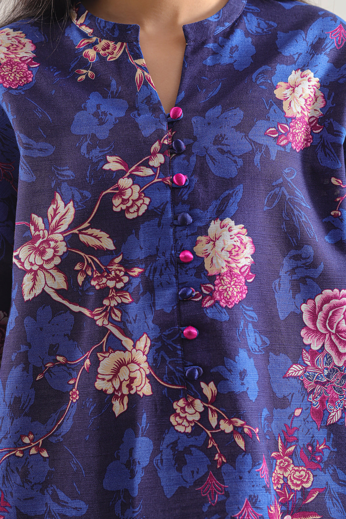 Unstitched Printed Cotton Khaddar 3 Piece114080