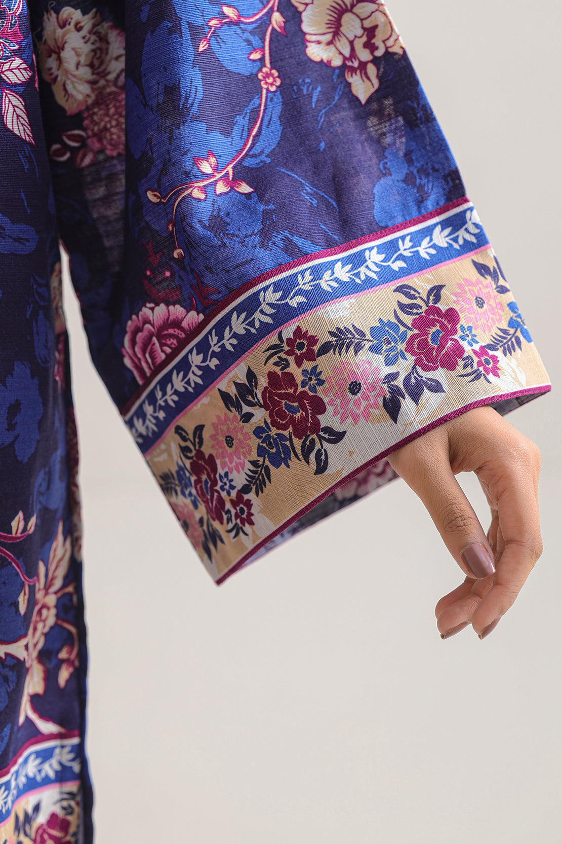 Unstitched Printed Cotton Khaddar 3 Piece114080