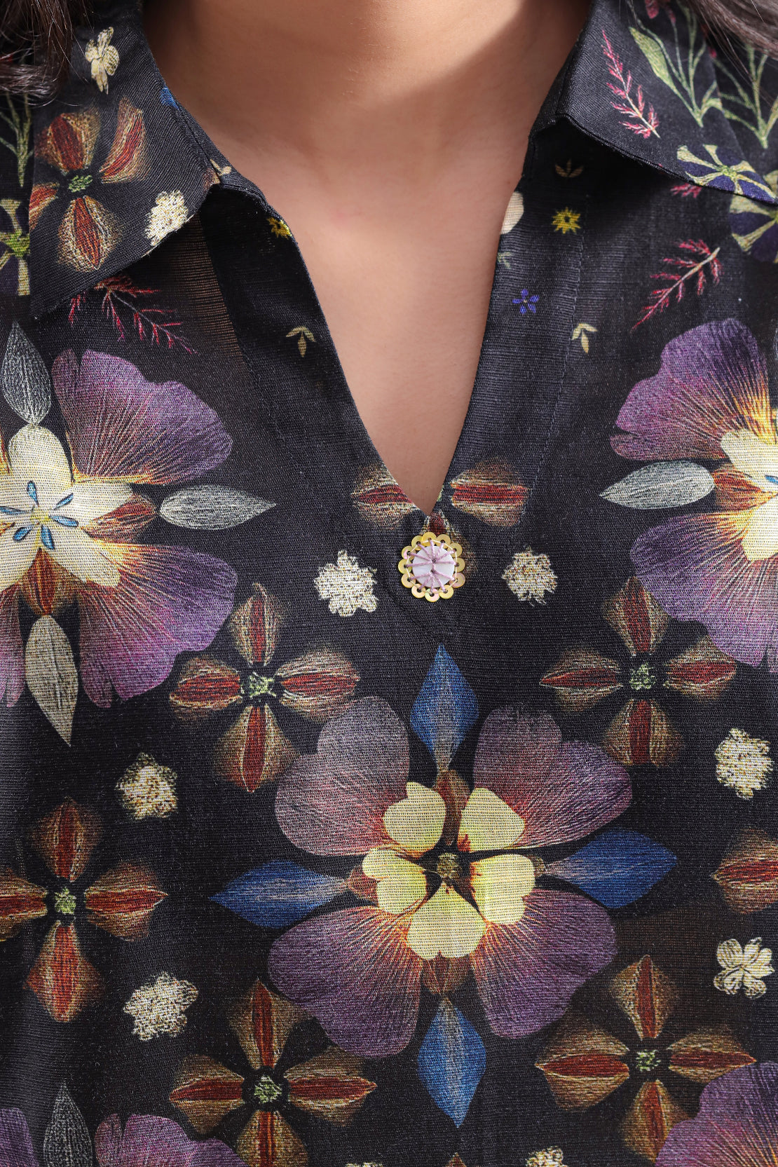 Unstitched Printed Khaddar 2 Piece (Shirt/Trouser)122298