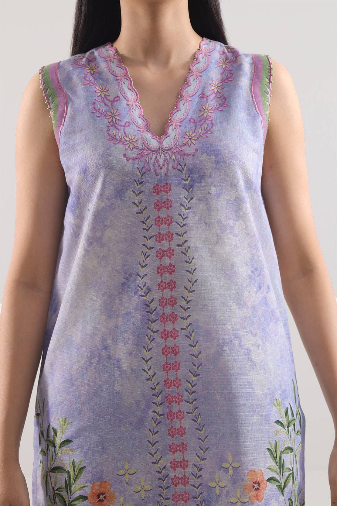 Unstitched Printed Warm Khaddar 3 Piece116762