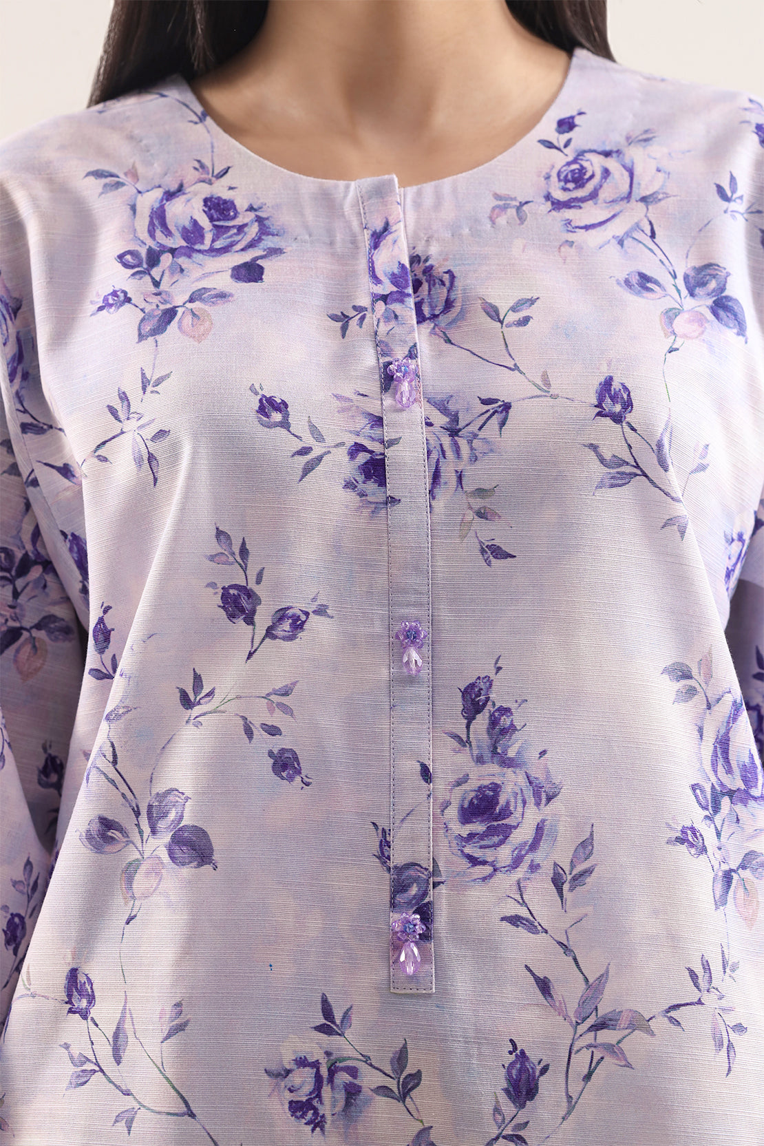 Unstitched Printed Cotton Khaddar 3 Piece125818