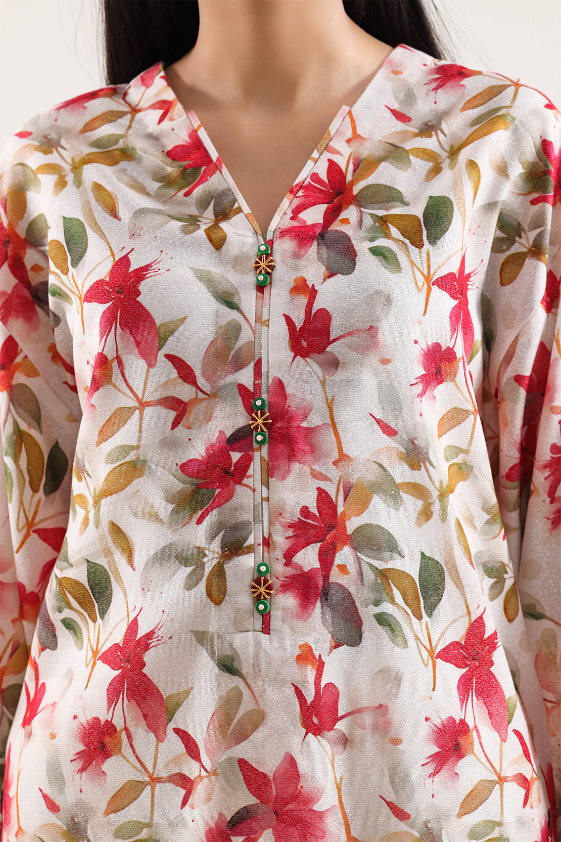 Unstitched Printed Karandi 3 Piece131495