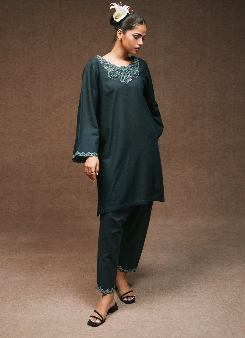 Khaddar Embroidered CO-ORD Set25430