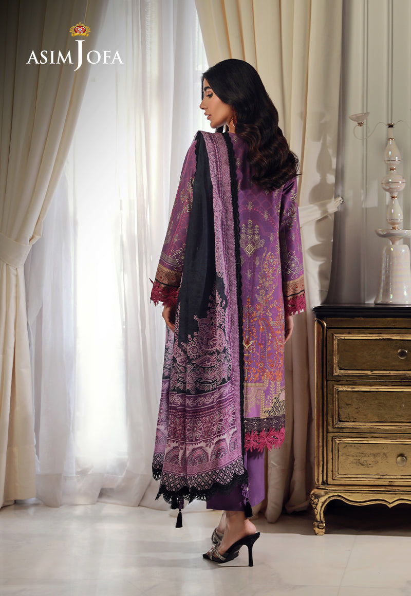 Ajso-20 Unstitched Dupatta 1 Pc Dupatta