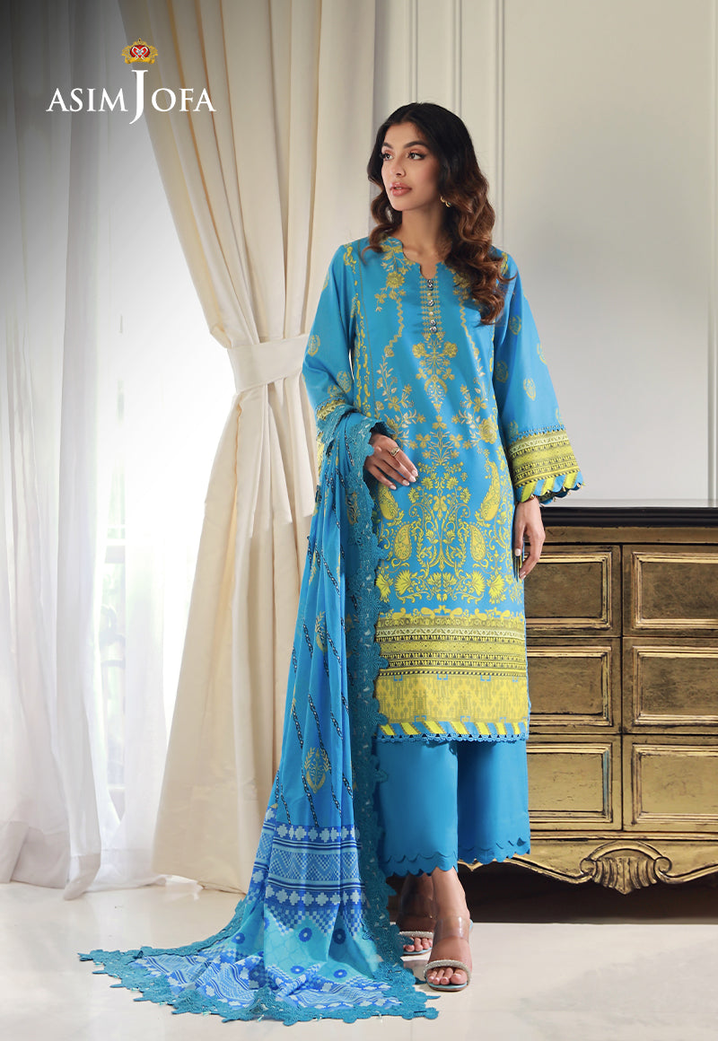 AJUND-16 PRINTED LAWN 3 PCS