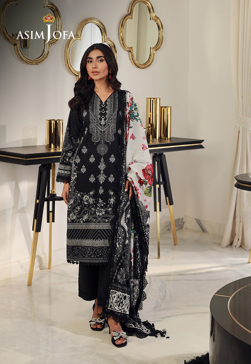 AJSO-462 Unstitched 1 Pc Dupatta