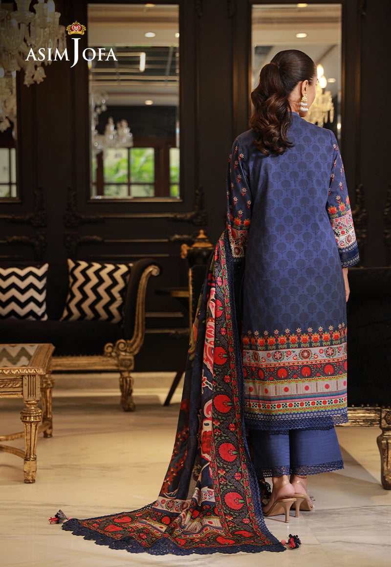 Ajso-15 Unstitched Dupatta 1 Pc Dupatta