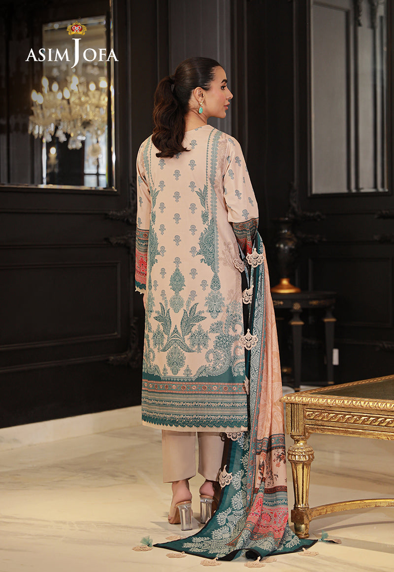 Ajso-16 Unstitched Dupatta 1 Pc Dupatta