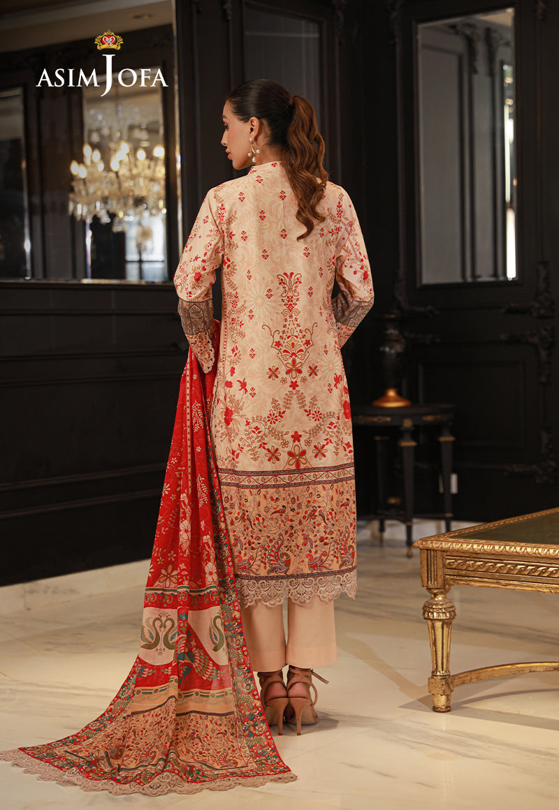 Ajso-12 Unstitched Dupatta 1 Pc Dupatta