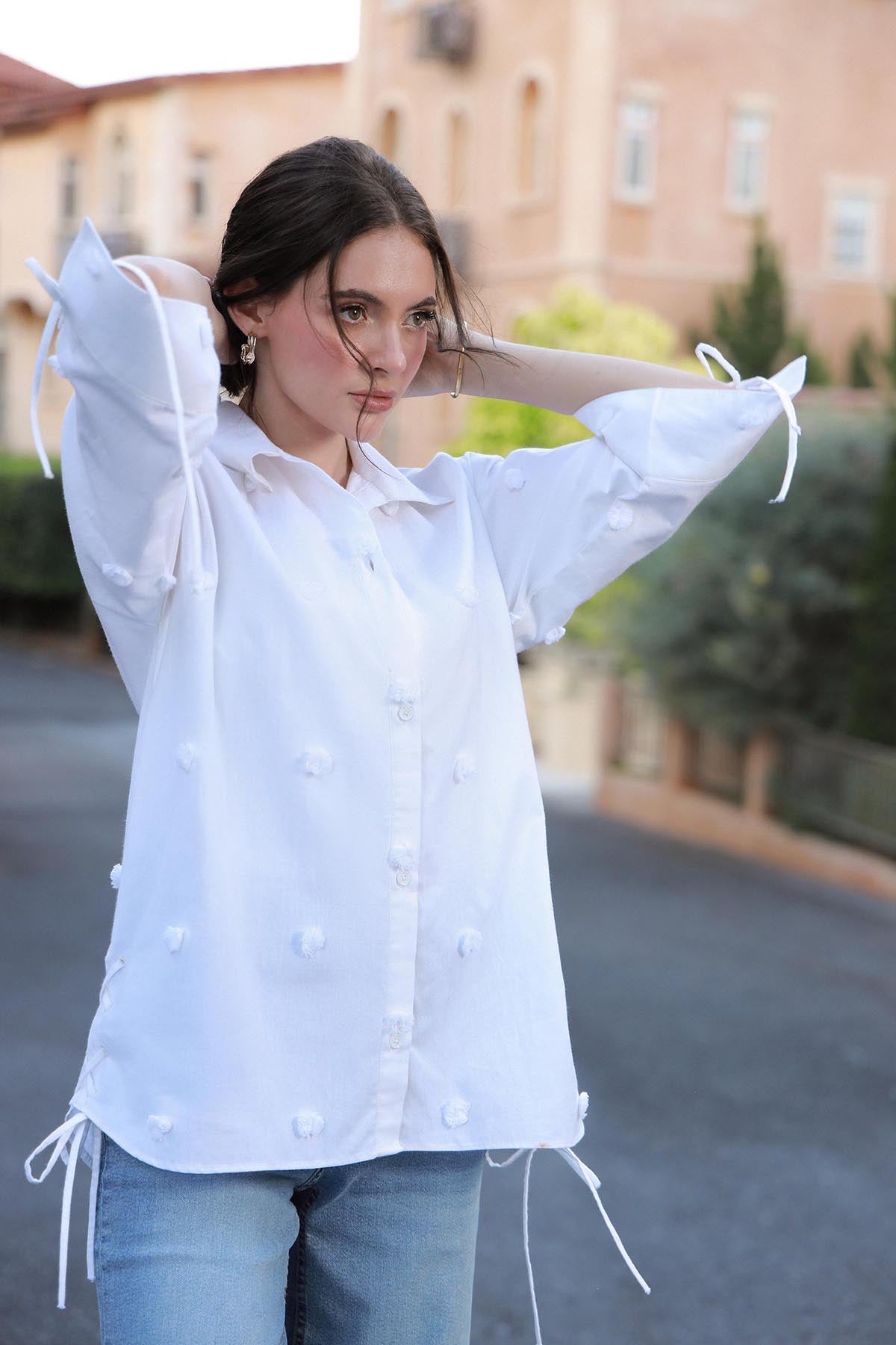 White Bon Bon Shirt