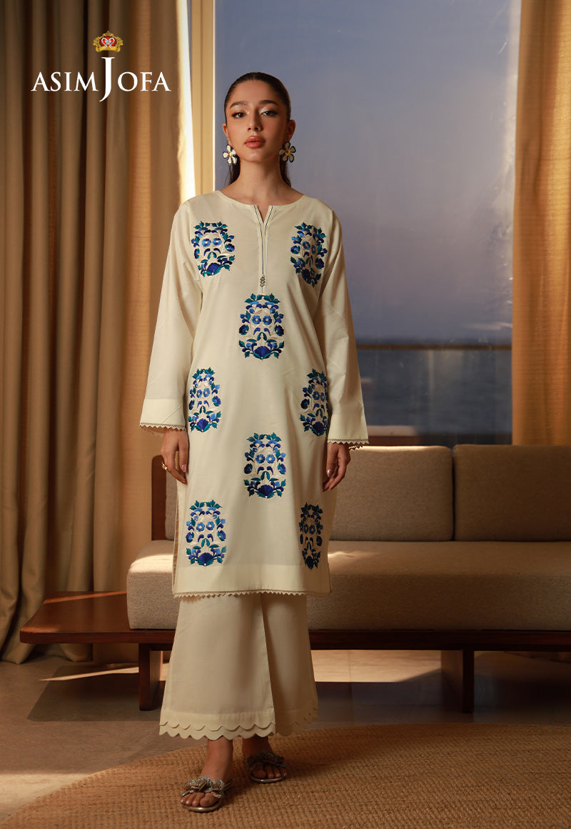 AJPB-176 EMBROIDERED CAMBRIC STITCHED 2 PCS