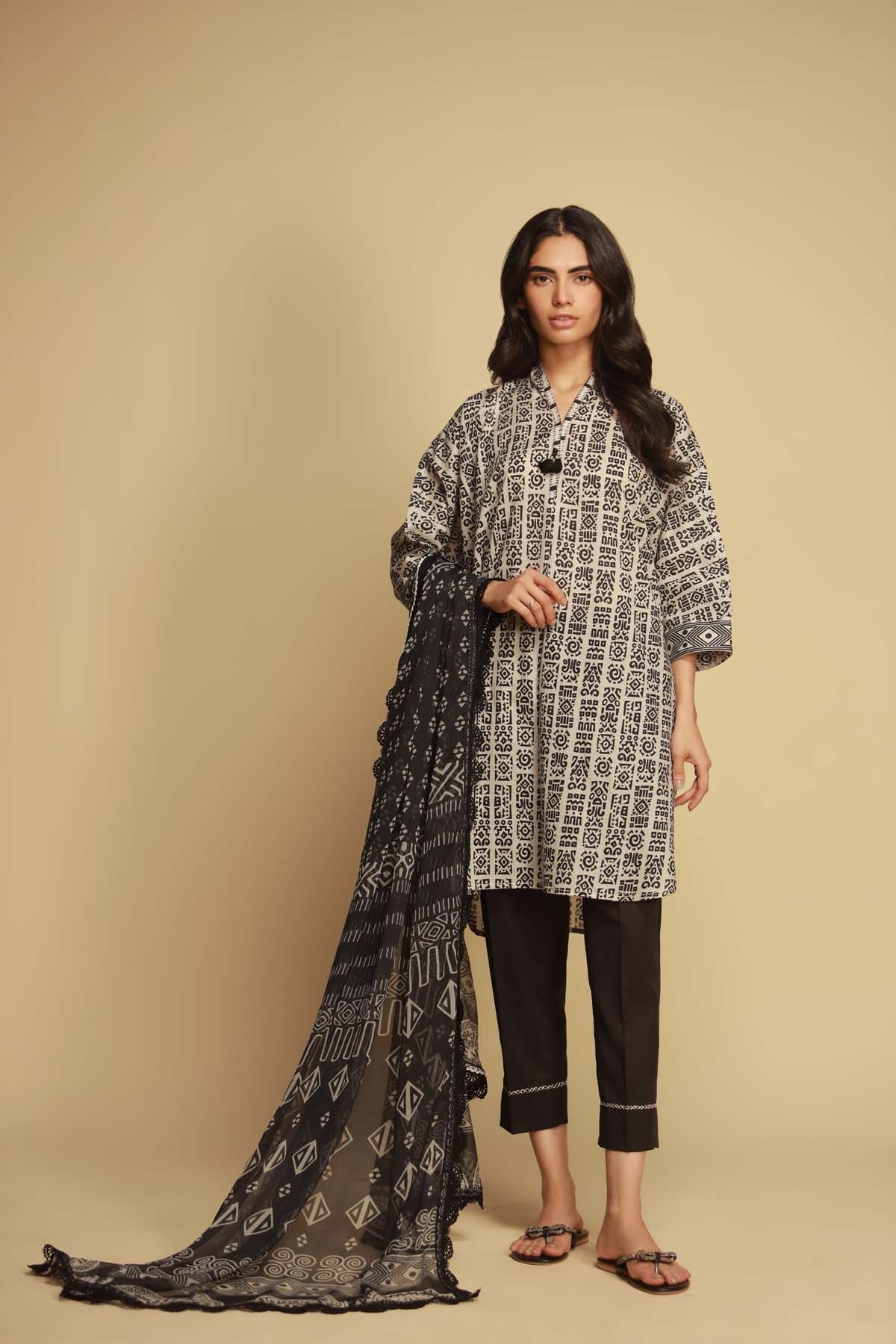 Printed Lawn 3 Piece