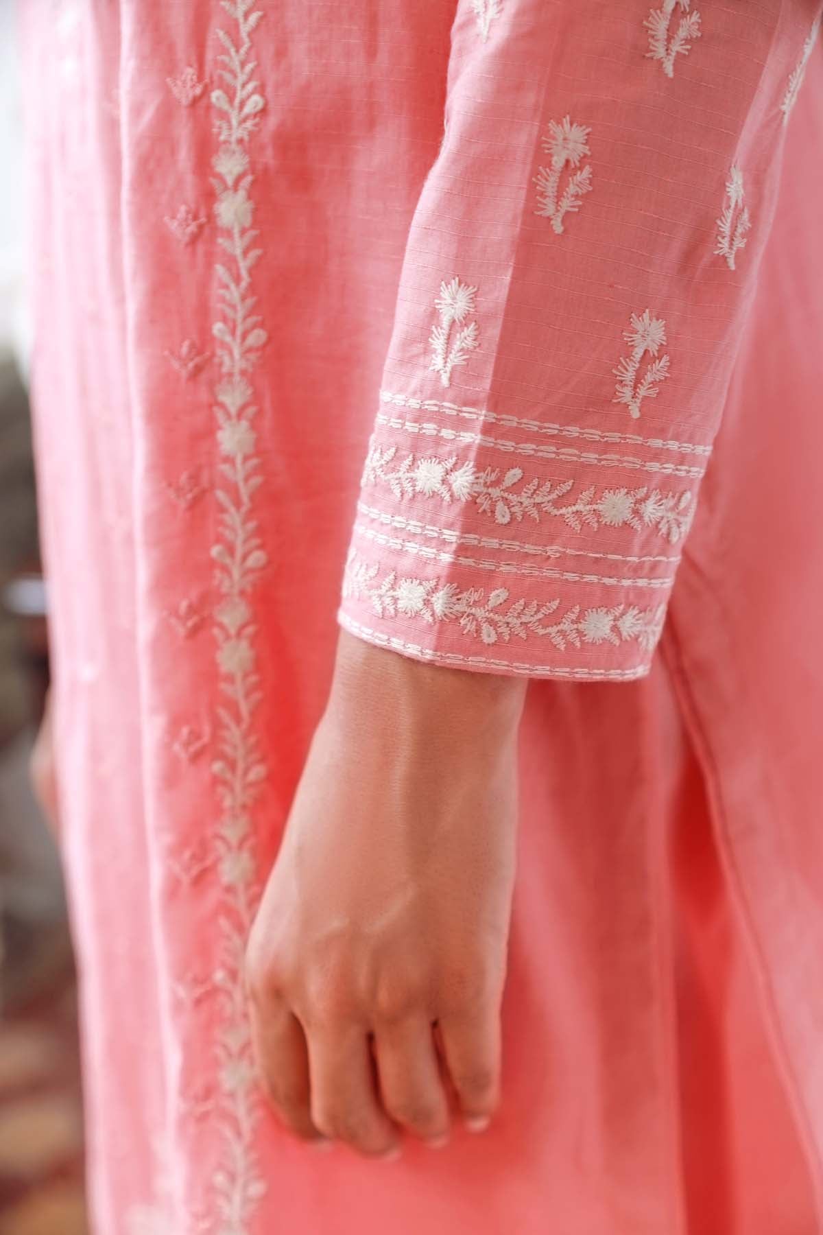 Embroidered Slub Lawn 3 Piece