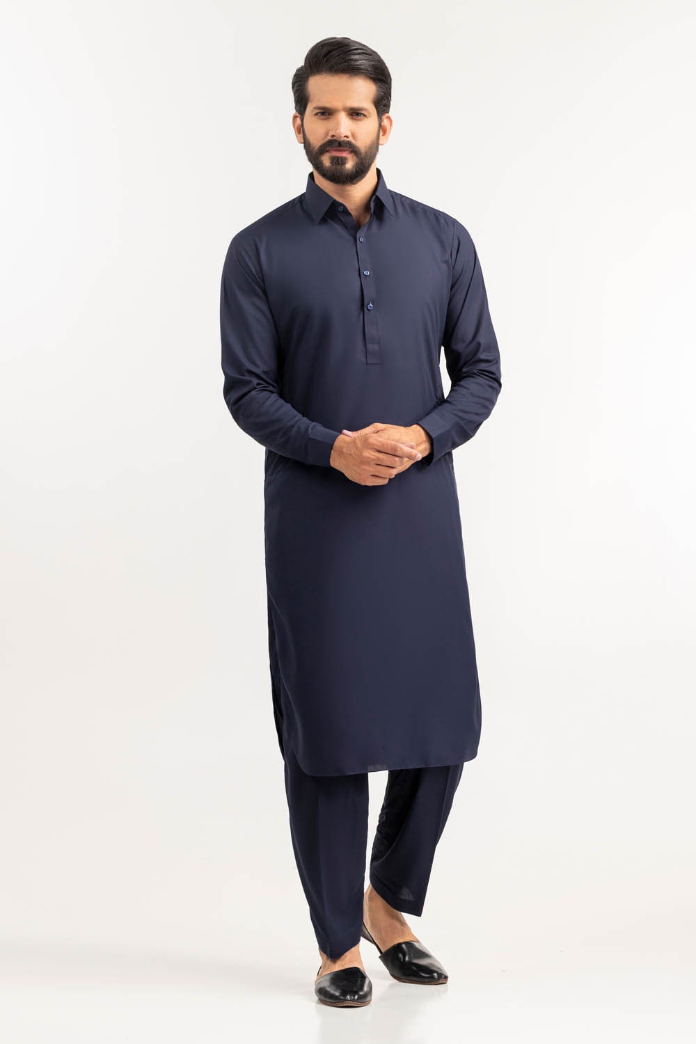 Gul Makhmal Unstitched Fabric Blended-Lf