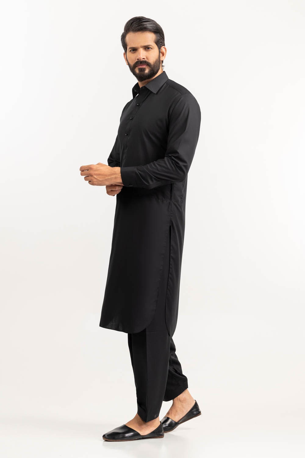 Gul Makhmal Unstitched Fabric Blended-Lf