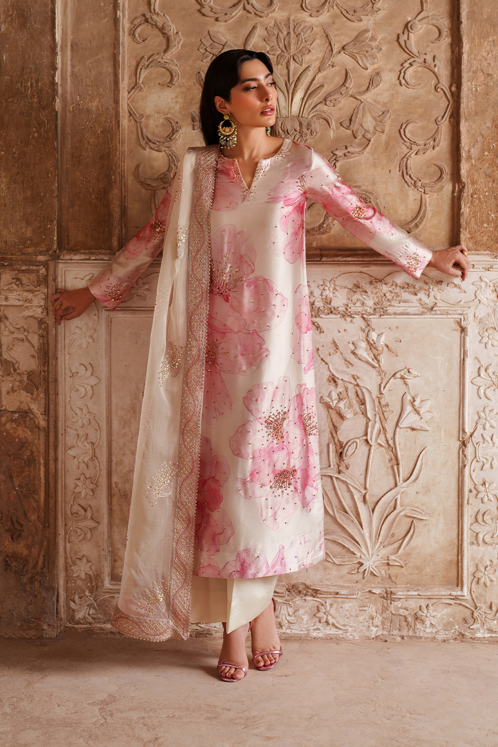 UE-547 Printed Charmeuse