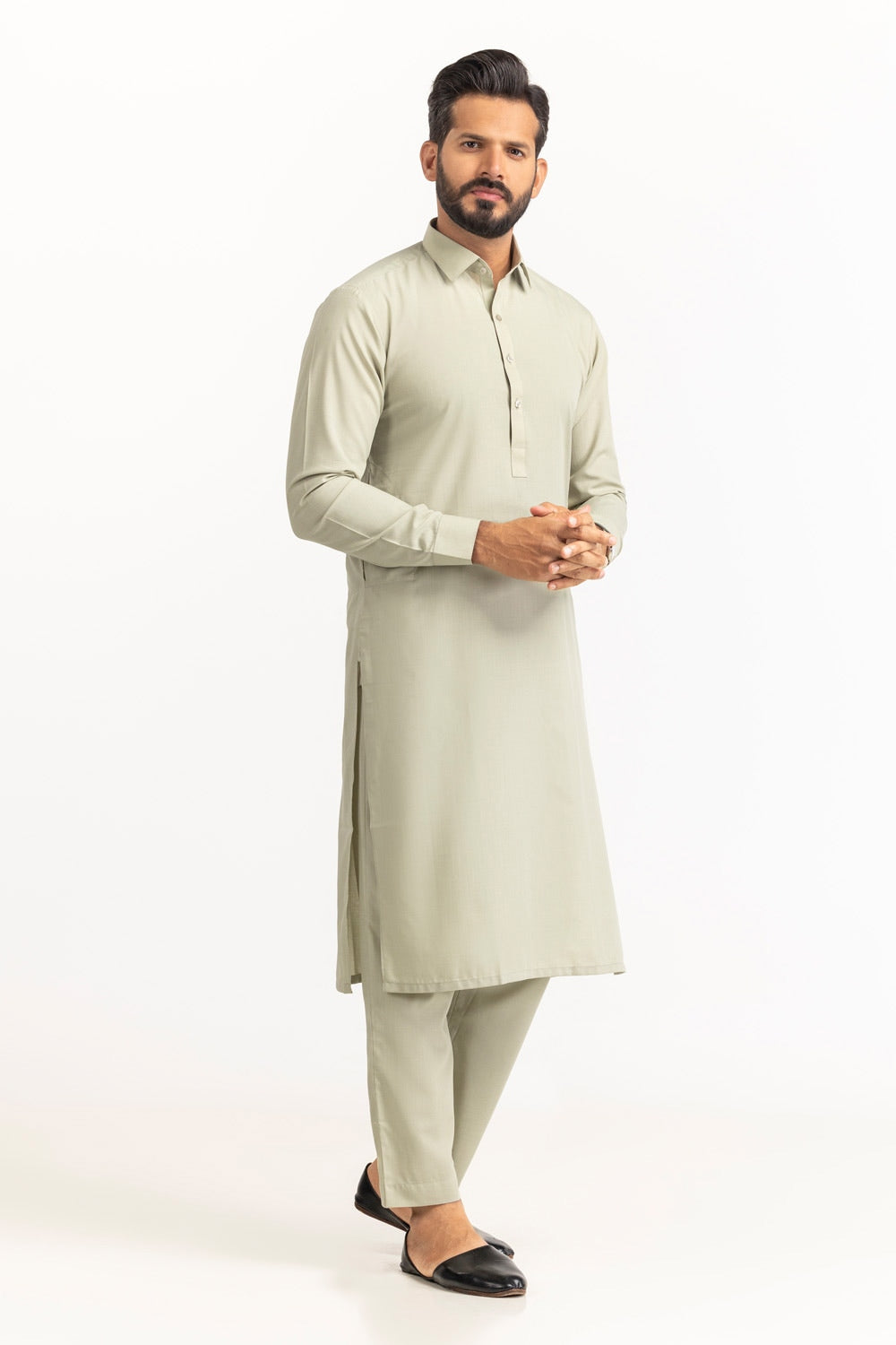 Gul Makhmal Unstitched Fabric Blended-Lf