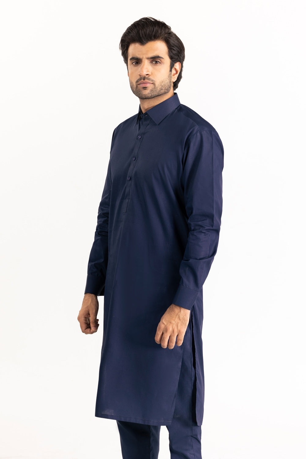 Red Gold Latha Unstitched Fabric Cotton-Lf