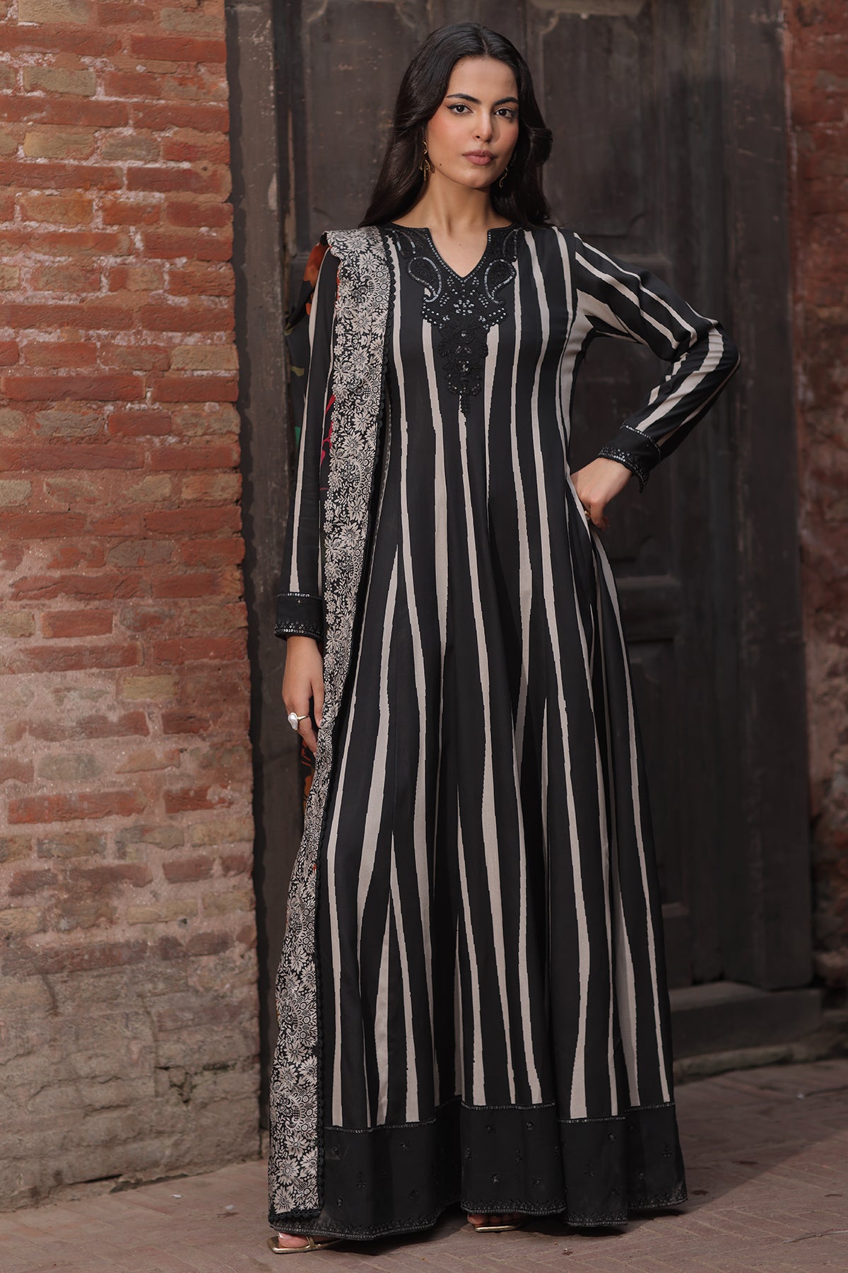 3-PC Stitched Embroidered CNP-6-285