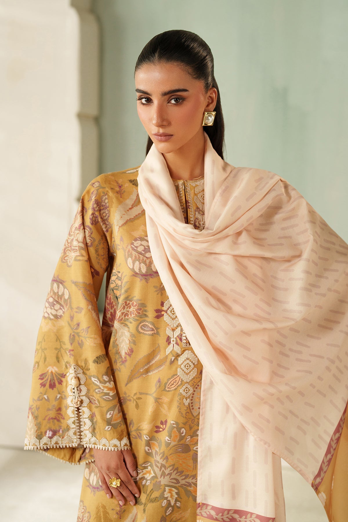 EMBROIDERED KHADDAR SF-4326