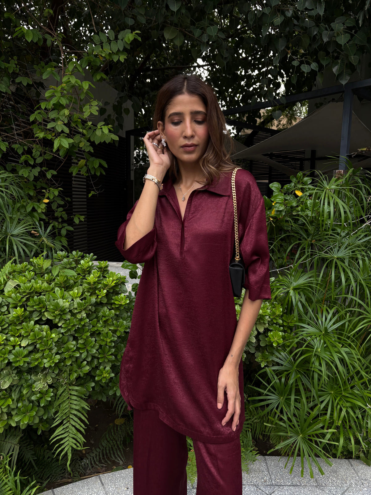 Burgundy Coco Set