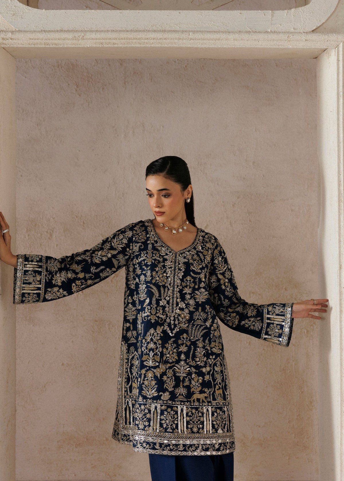 Shalwar as shown - 65,000 (Salsa)