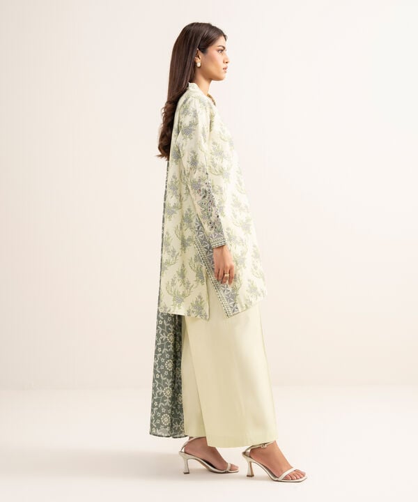 3 Piece - Embroidered Lawn Suit