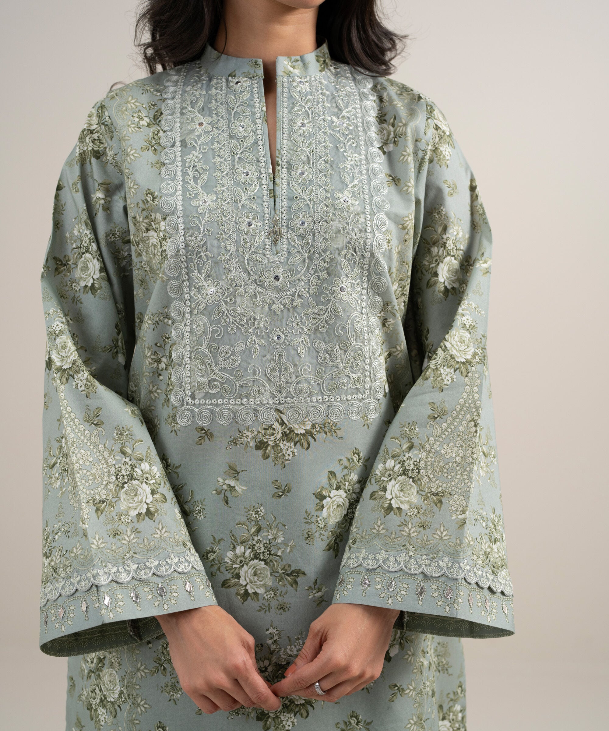 3 Piece - Embroidered Lawn Suit