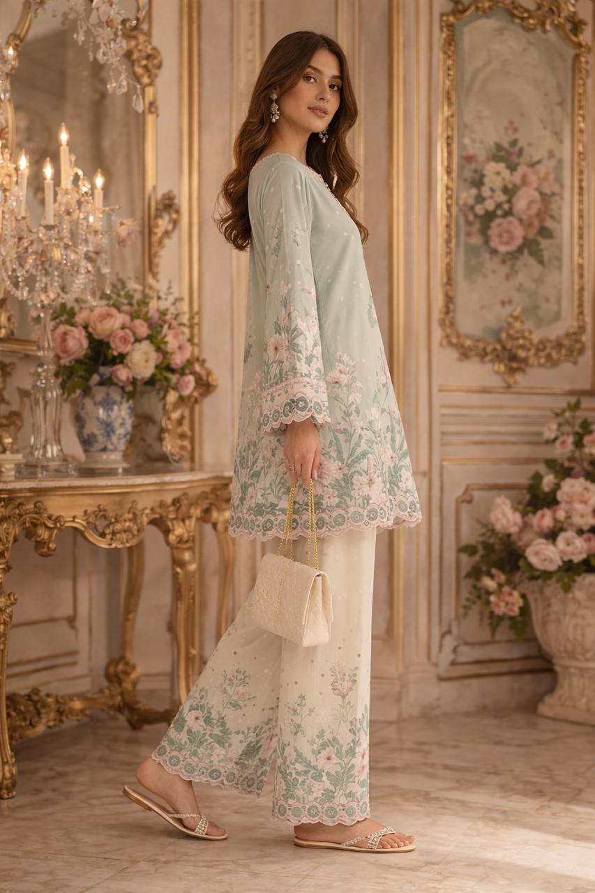 D2 - Mint Floral