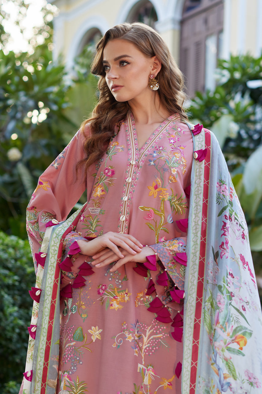 Floral Maze Chaddar