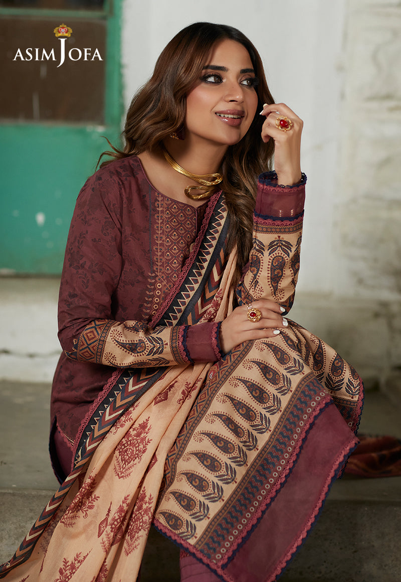 AJSD-17 PRINTED STITCHED 2 PCS