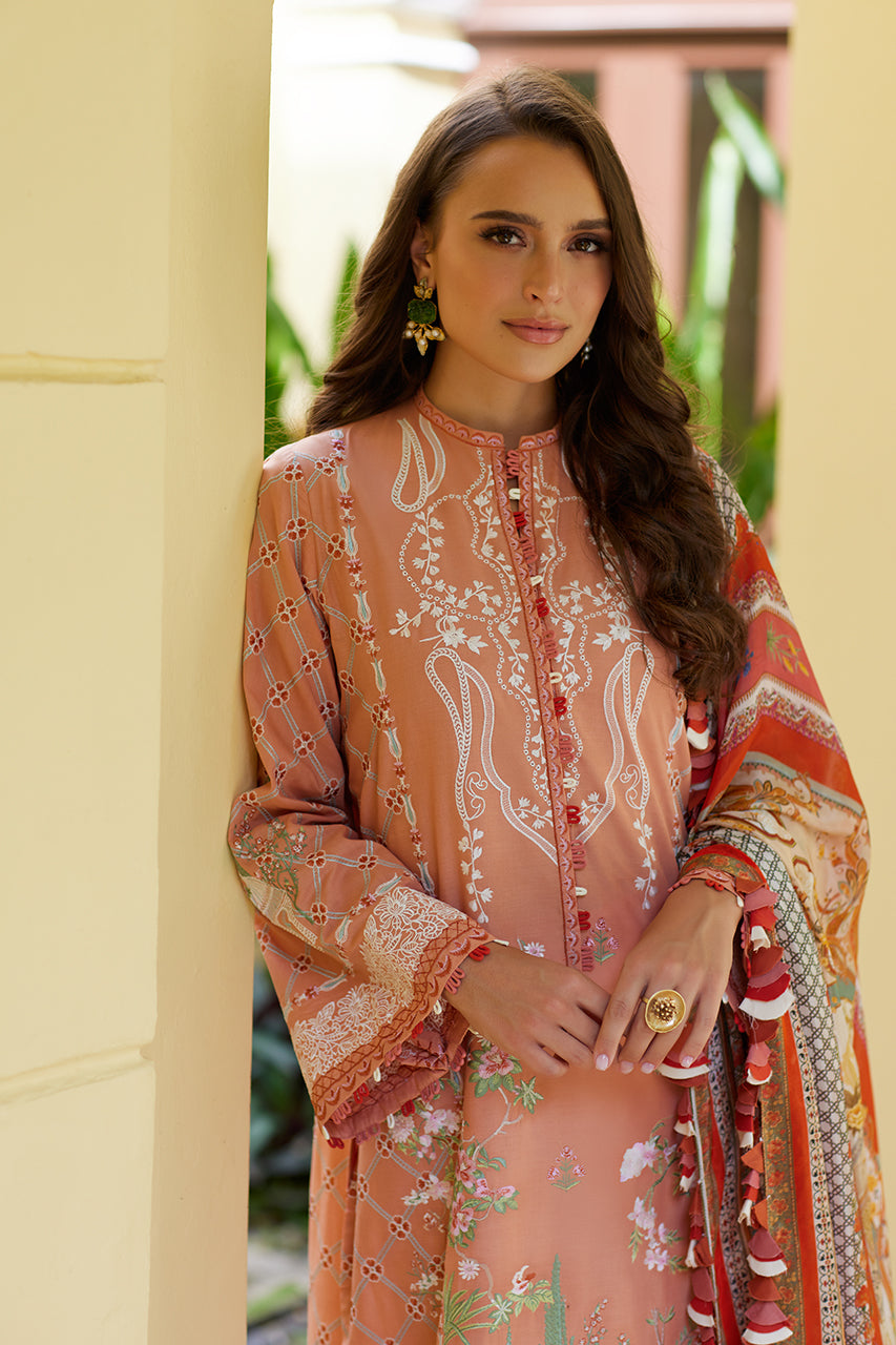 White Garden Chaddar