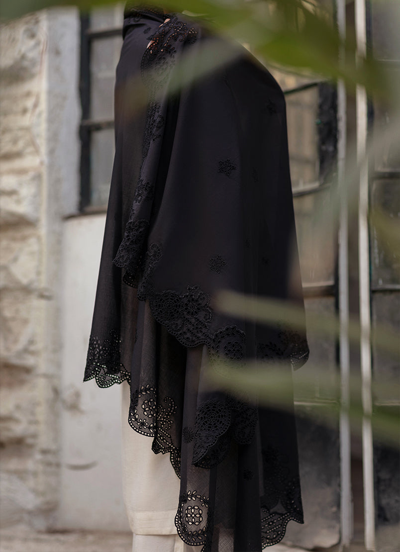 Embroidered Dupatta - 13186151201010